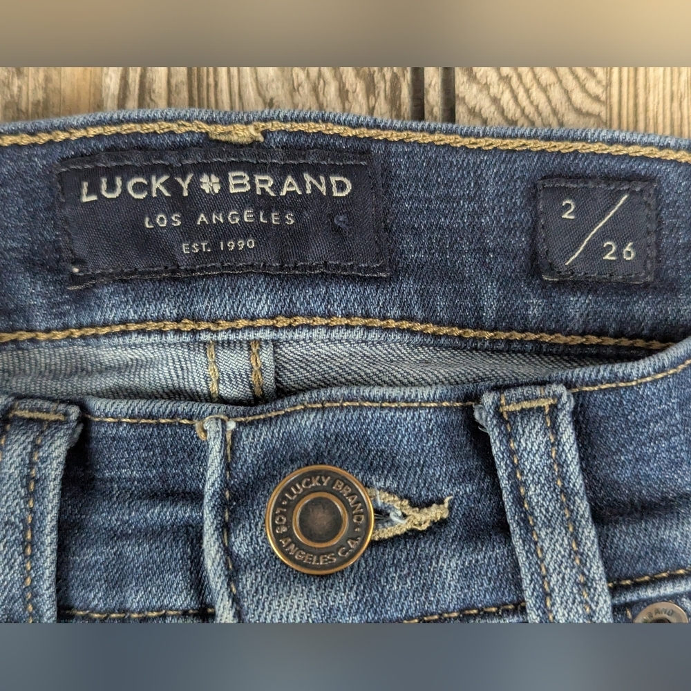 Lucky Brand size 2 Mid-rise Ava Crop Jeans - Picture 7 of 14